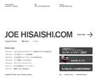 joehisaishi.com