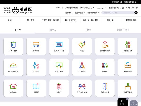 渋谷区ポータル