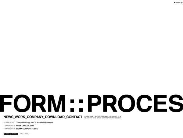 FORM::PROCESS